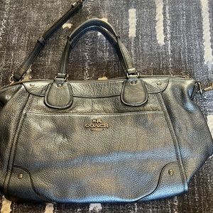 Navy Coach Purse